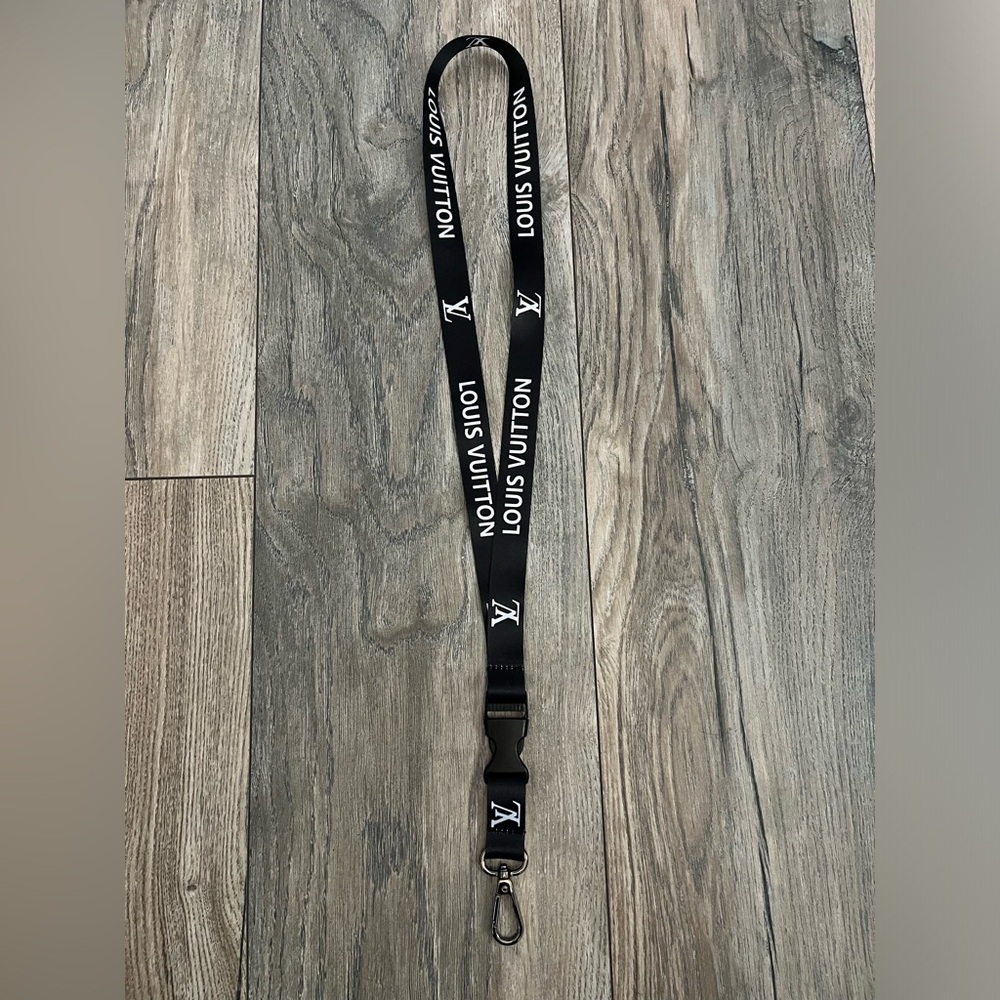 Ribbon LV* lanyard - Picture 2 of 6
